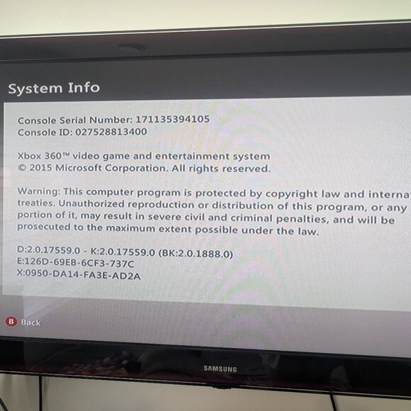 ** SOLD ** Xbox 360 Elite console 120GB: 1 controller and cords - Picture 6 of 7